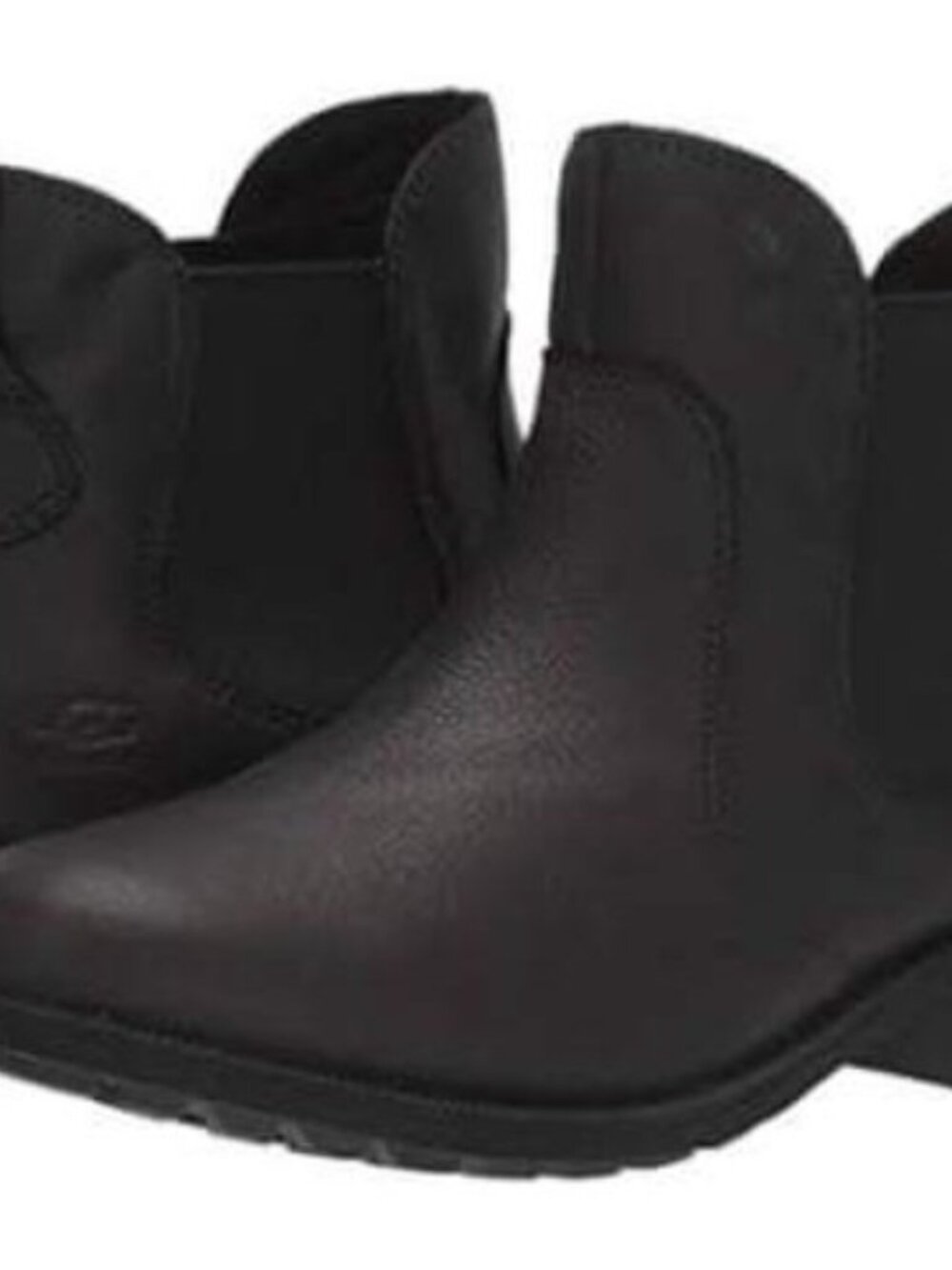 UGG Size 8 Boots Leather Black